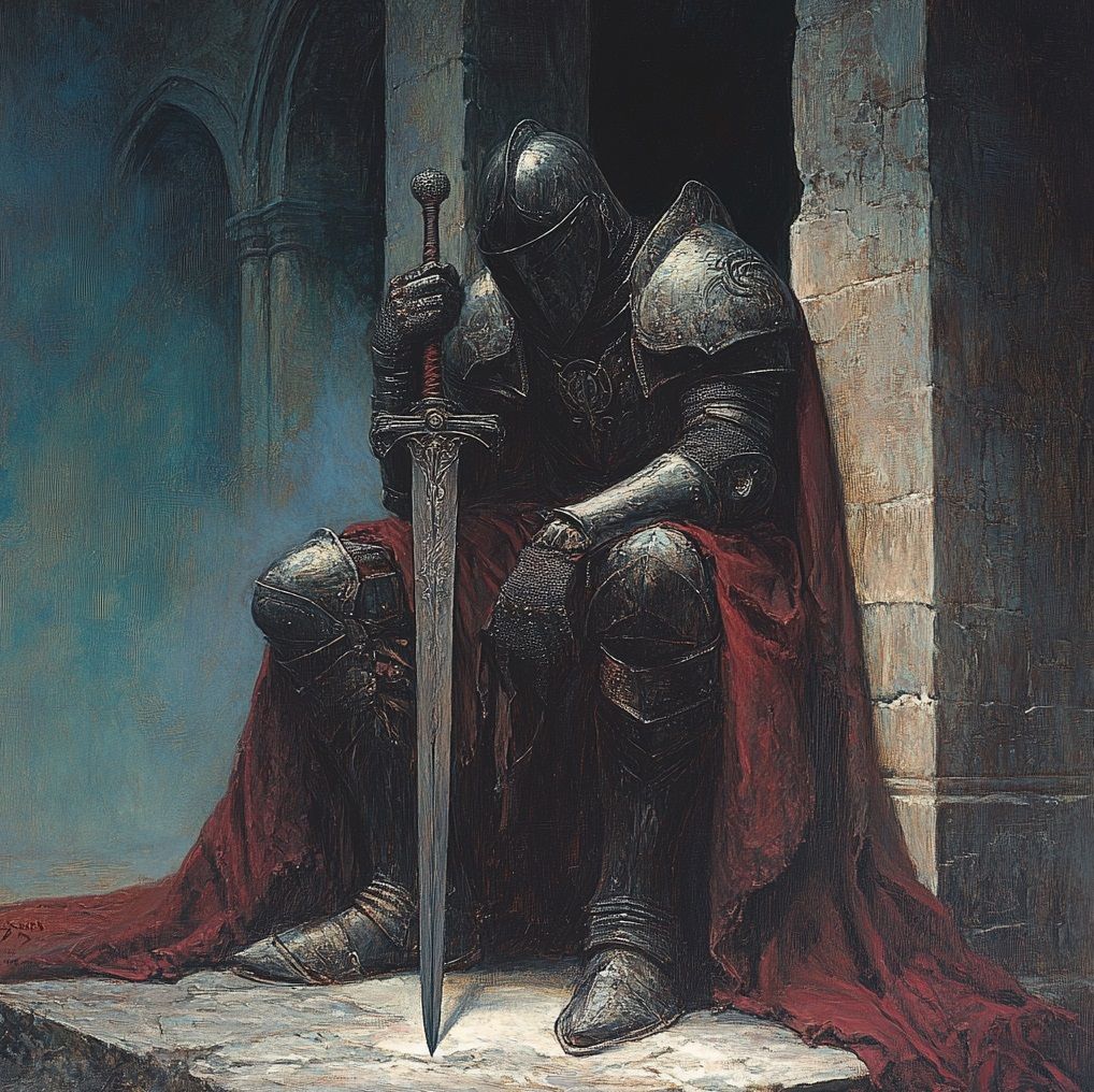 Knight in sorrow