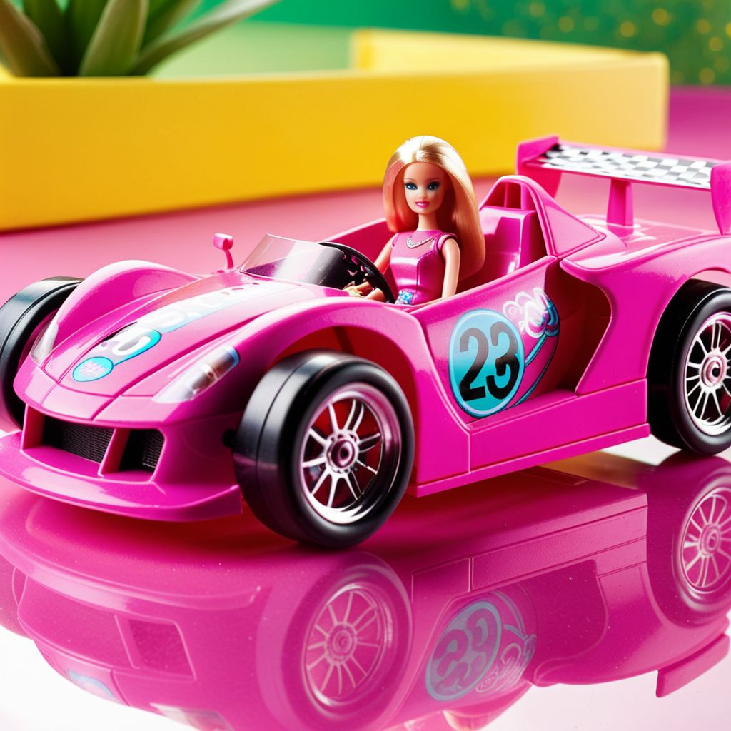 barbie car