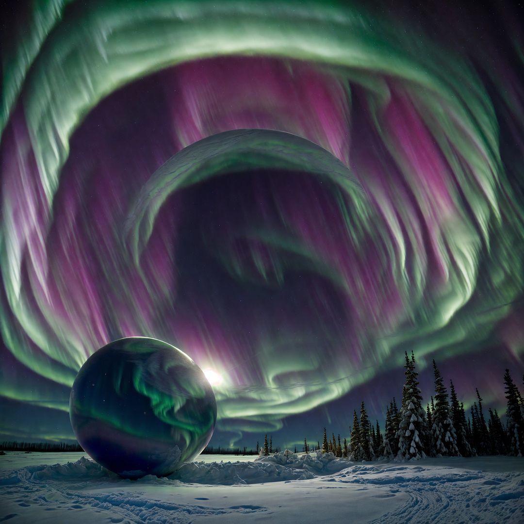 Northern Lights Zorb