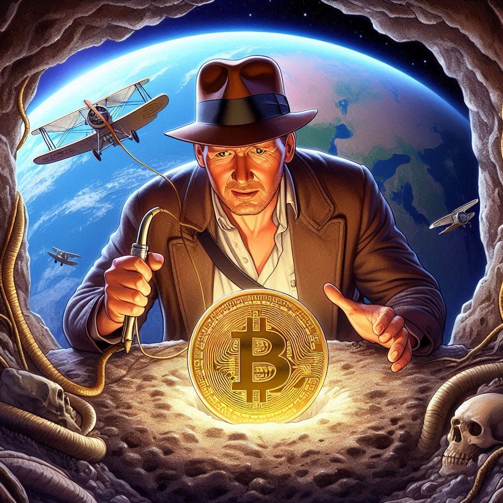 Indiana Jones and btc mystery