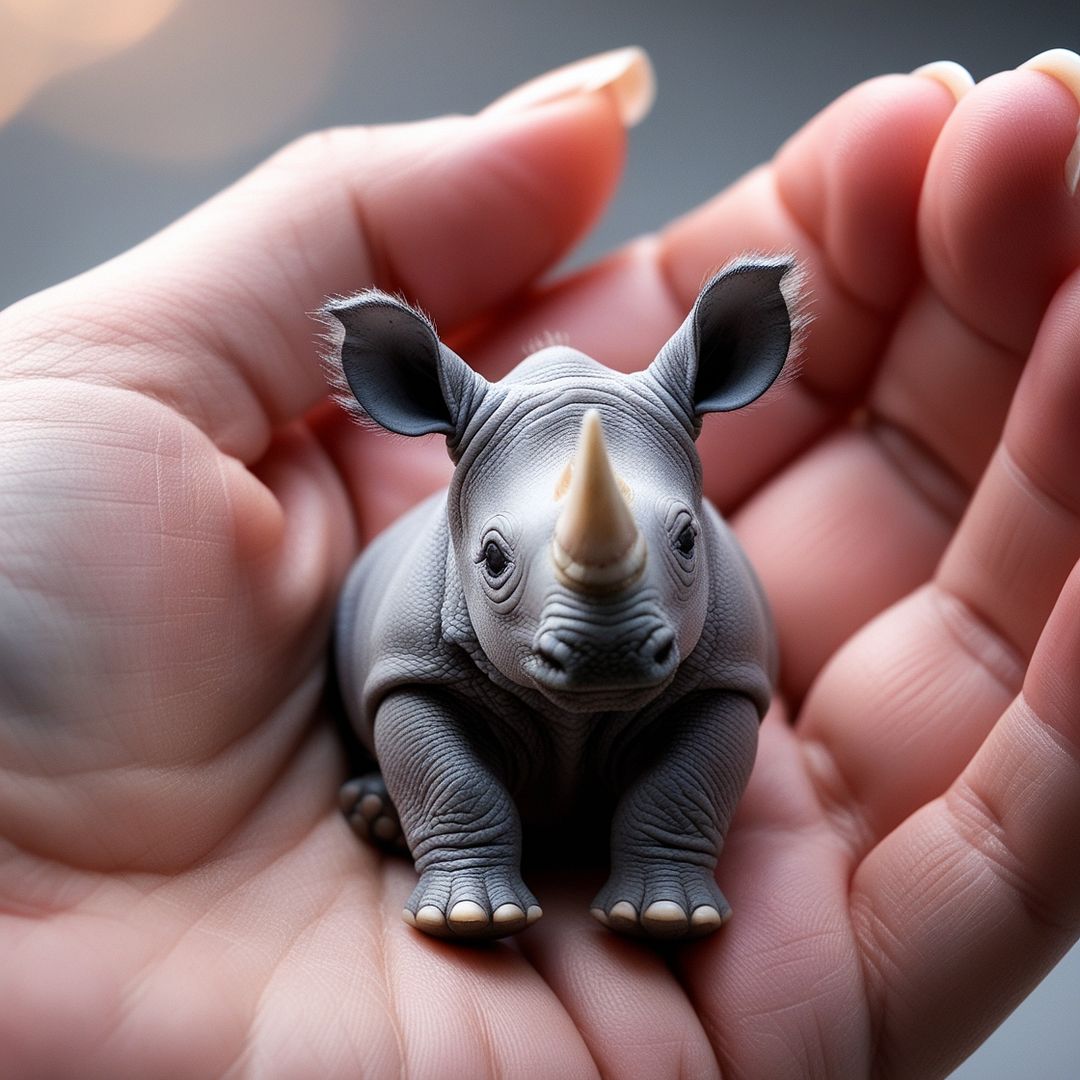 Miniature rhinoceros