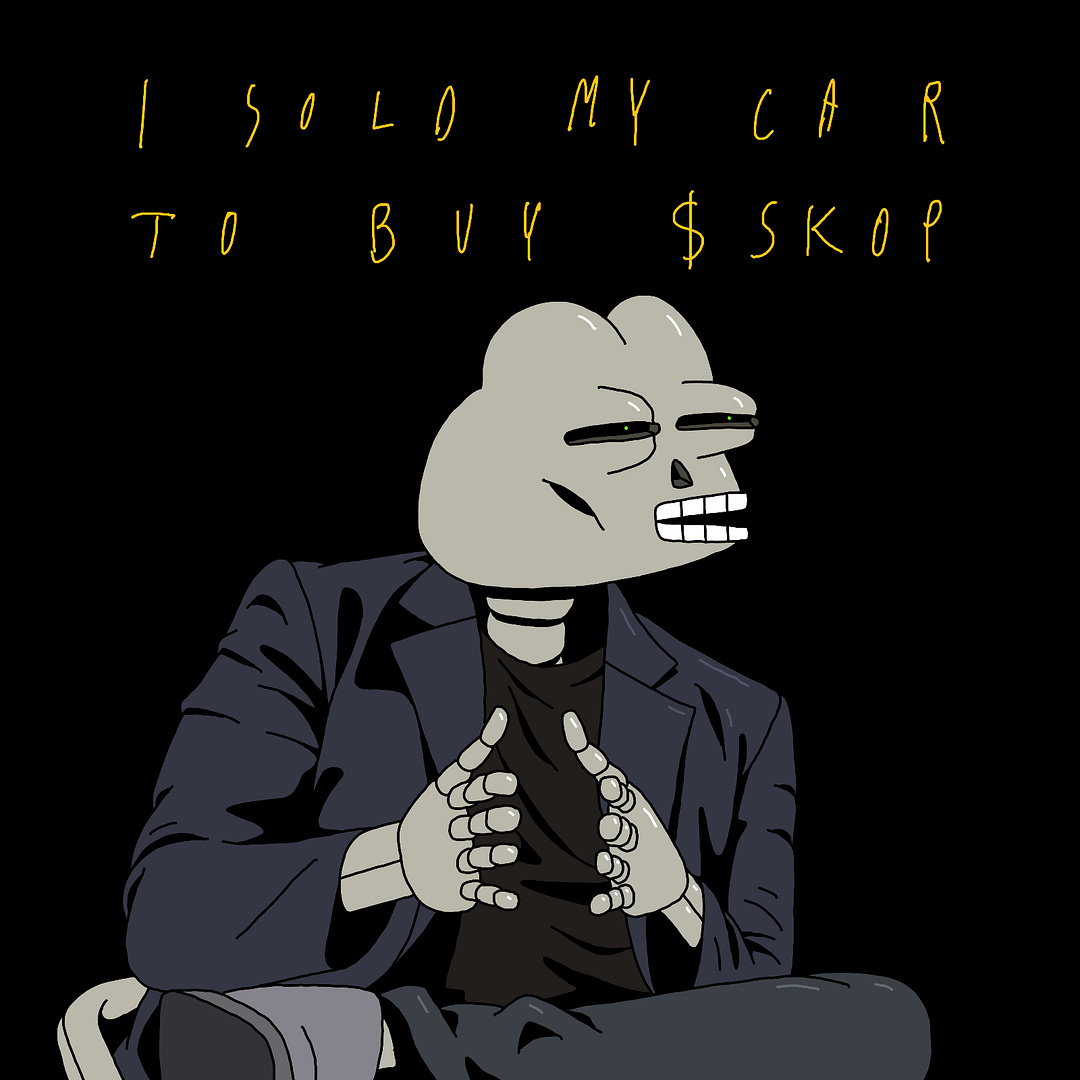 I SOLD MY CAR TO BUY $SKOP