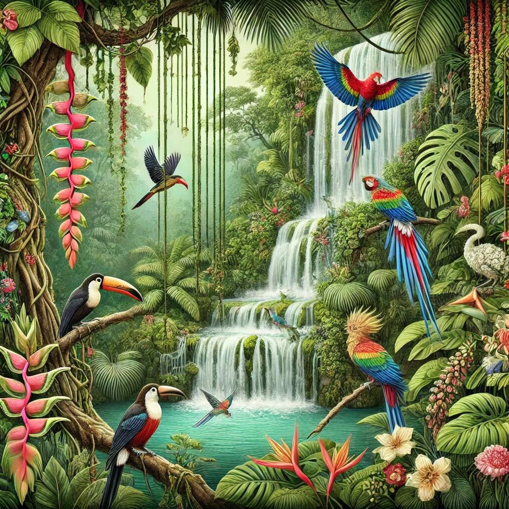 Mystical Eden: Tropical Oasis