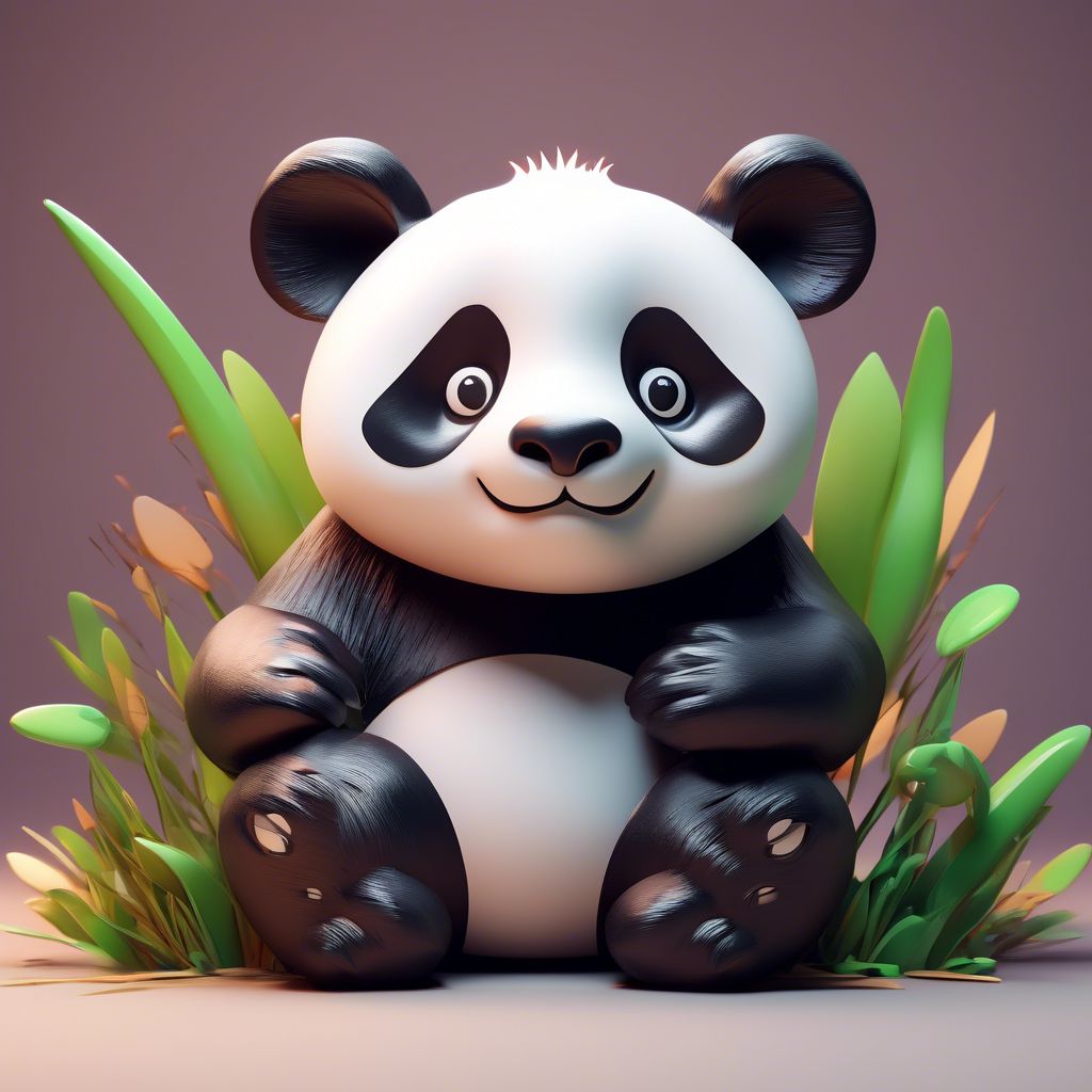 cute panda