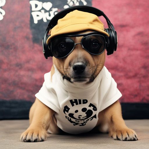 a hip hop puppy #39