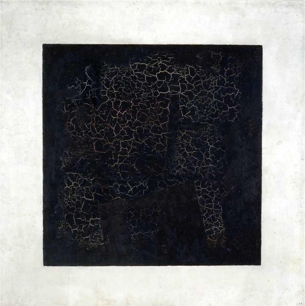 Kazimir Malevich's "Black square"