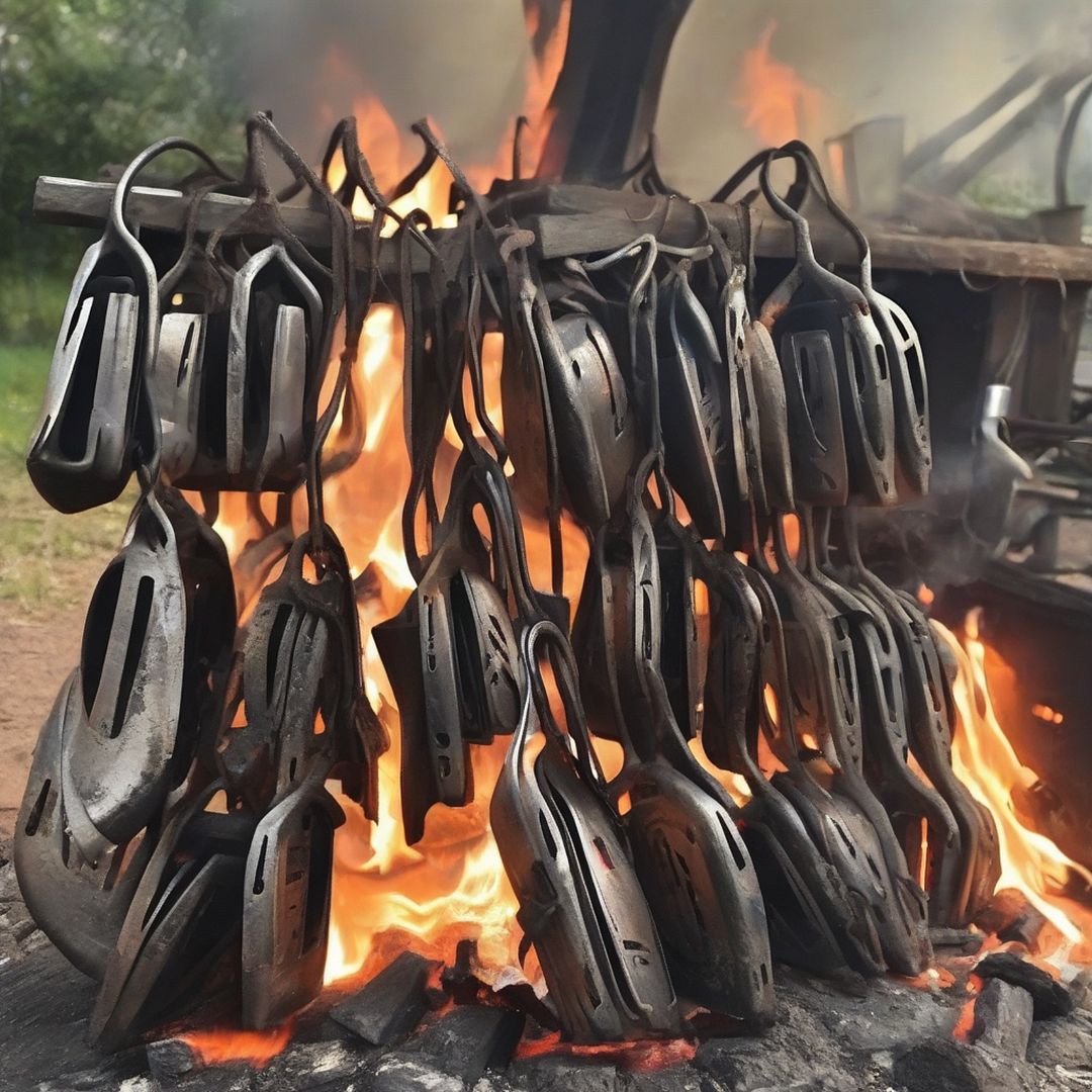 many irons in the fire