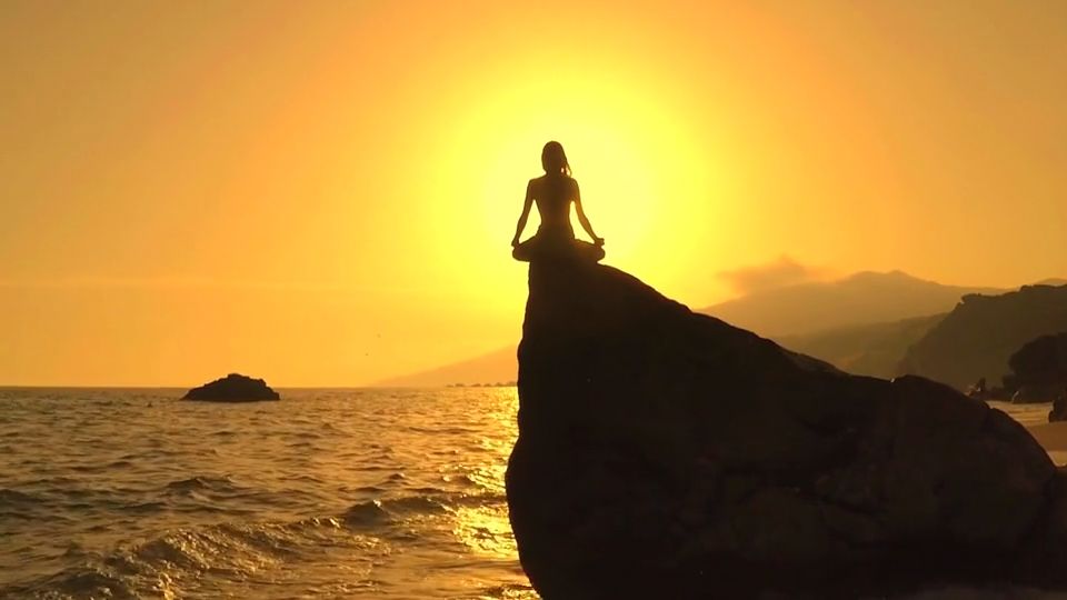 woman by the seaside