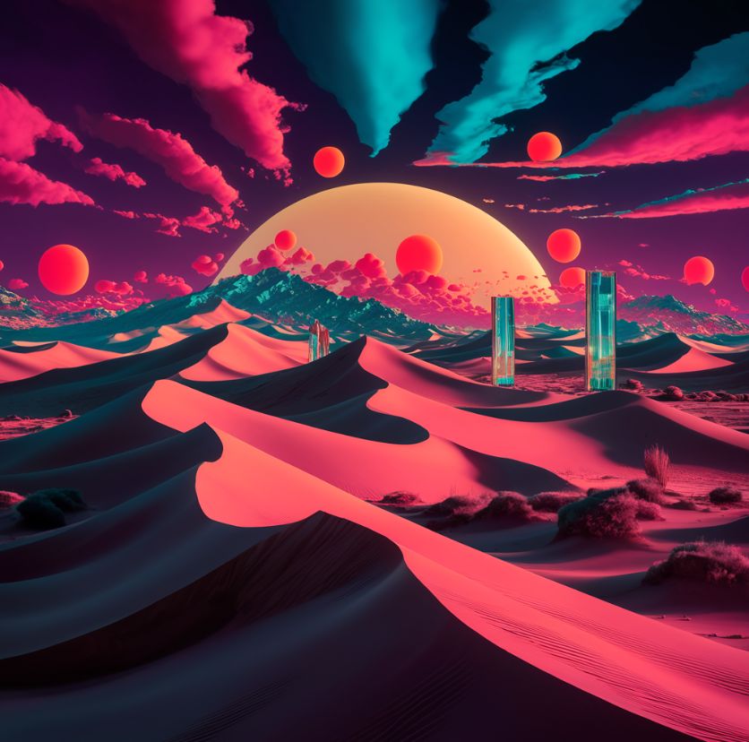 Fantasy world: dunes