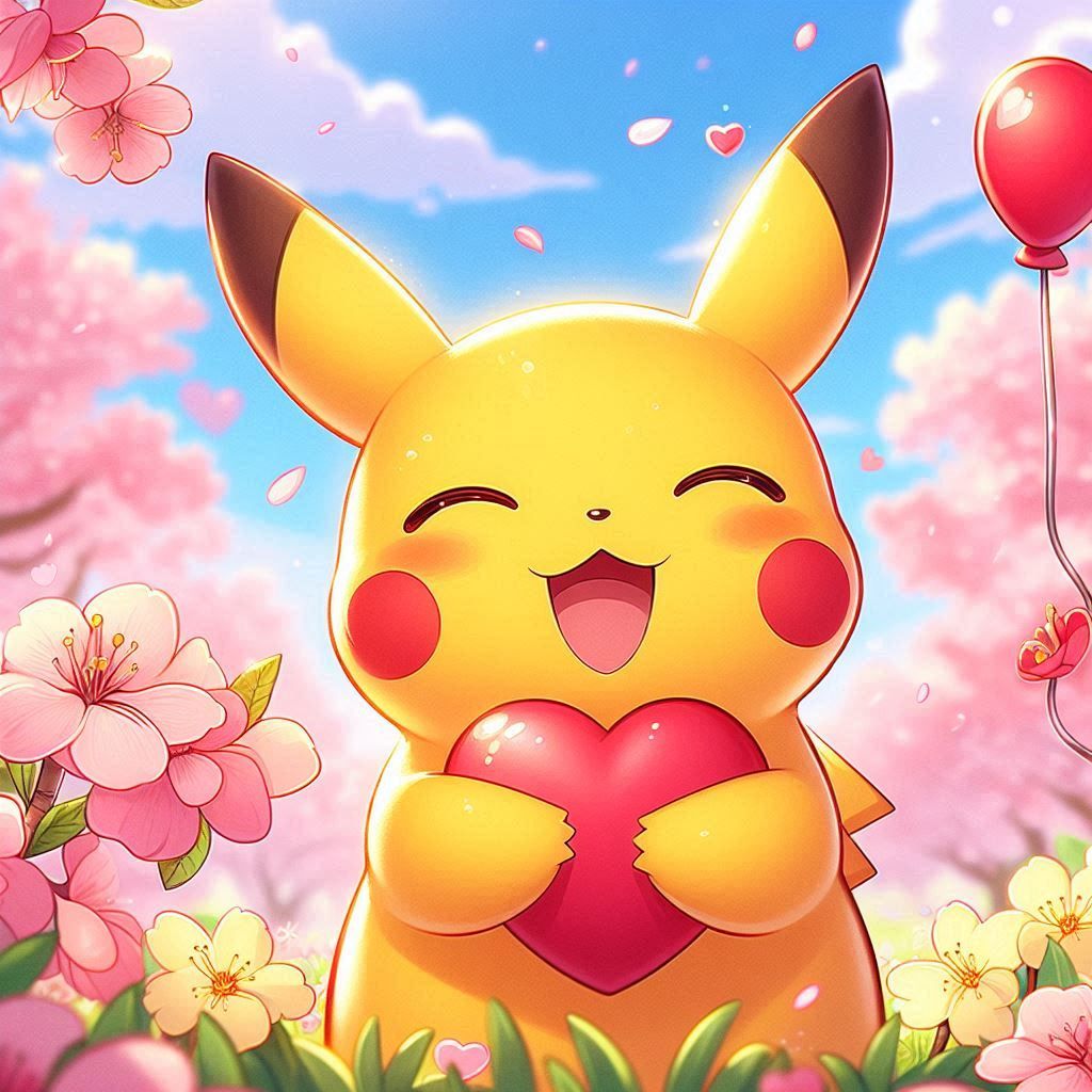 Pikachu In Love