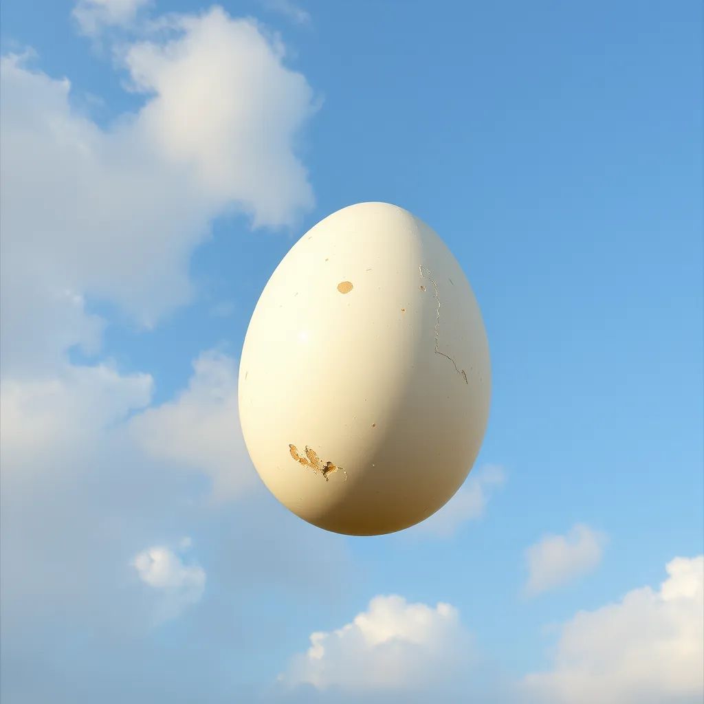 Egg in the sky