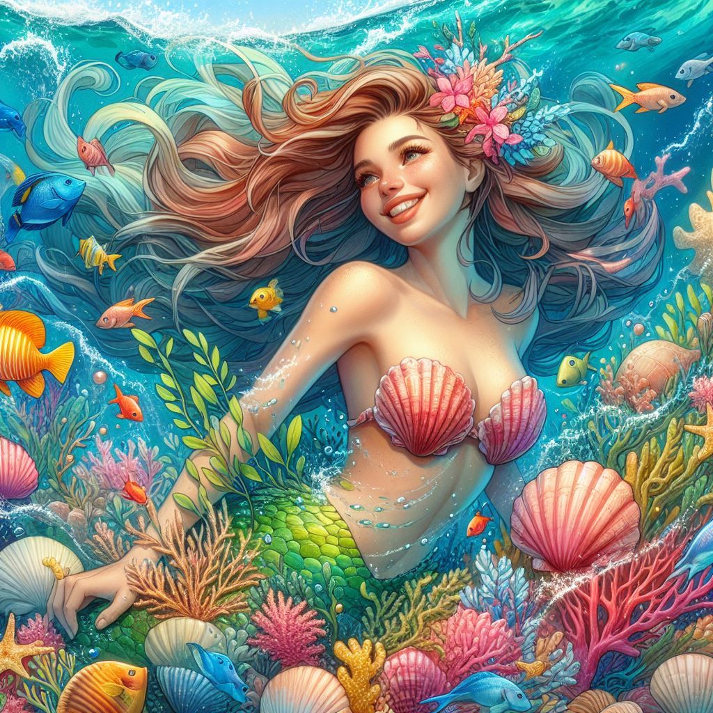 Mermaid & The Ocean (4)