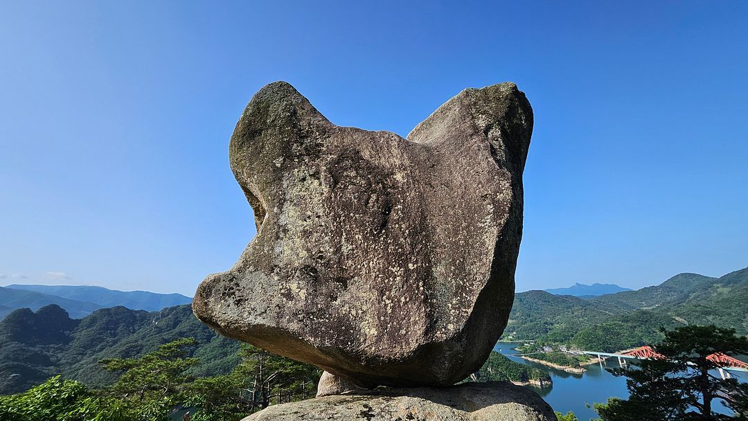 The back of a bird rock! 240518 Jecheon, Chungcheongbuk-do, Korea