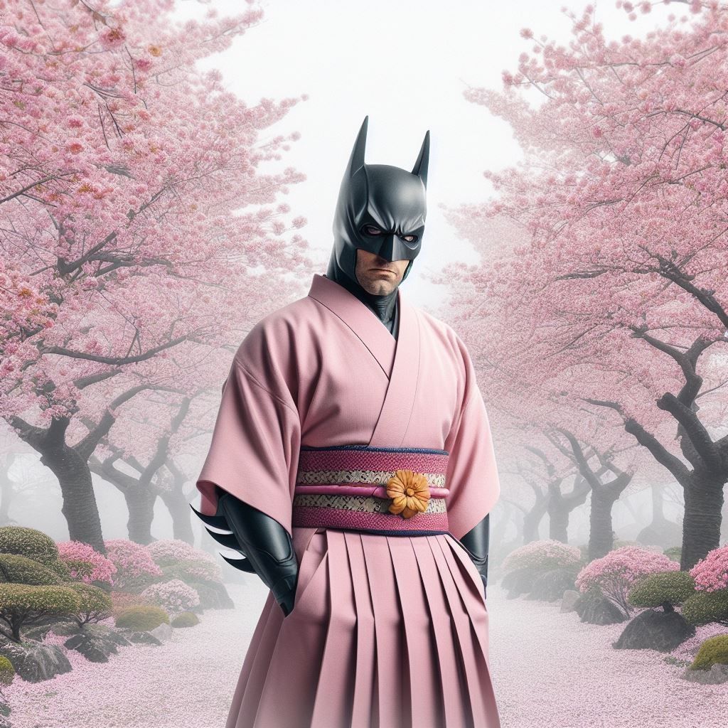 Batman in pink