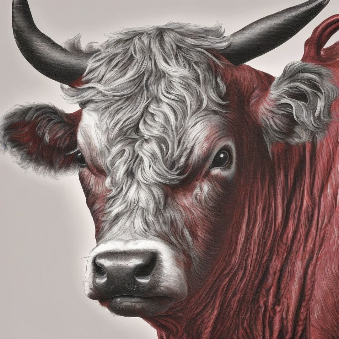 red cow