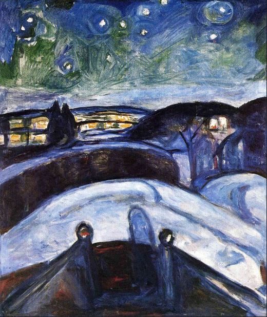 Munch Starry night