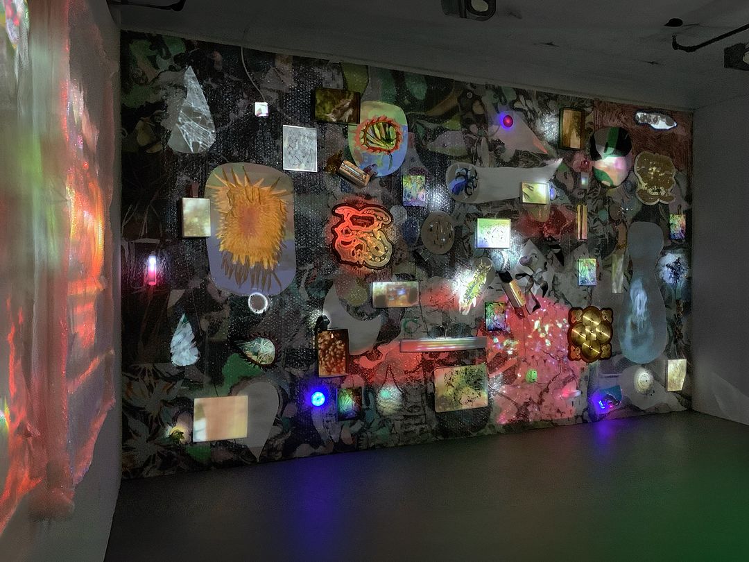 Glimmerloom install at Current Space / Sept 24