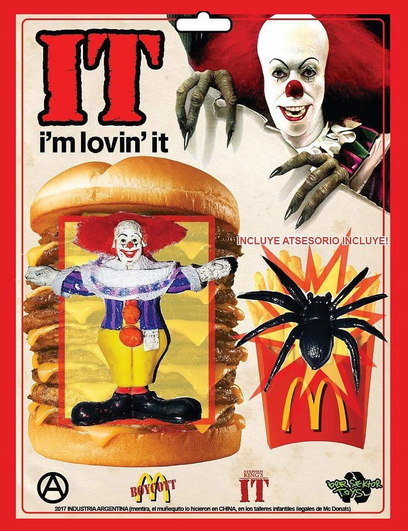 IT 🤡 i'm lovin' it 🍔