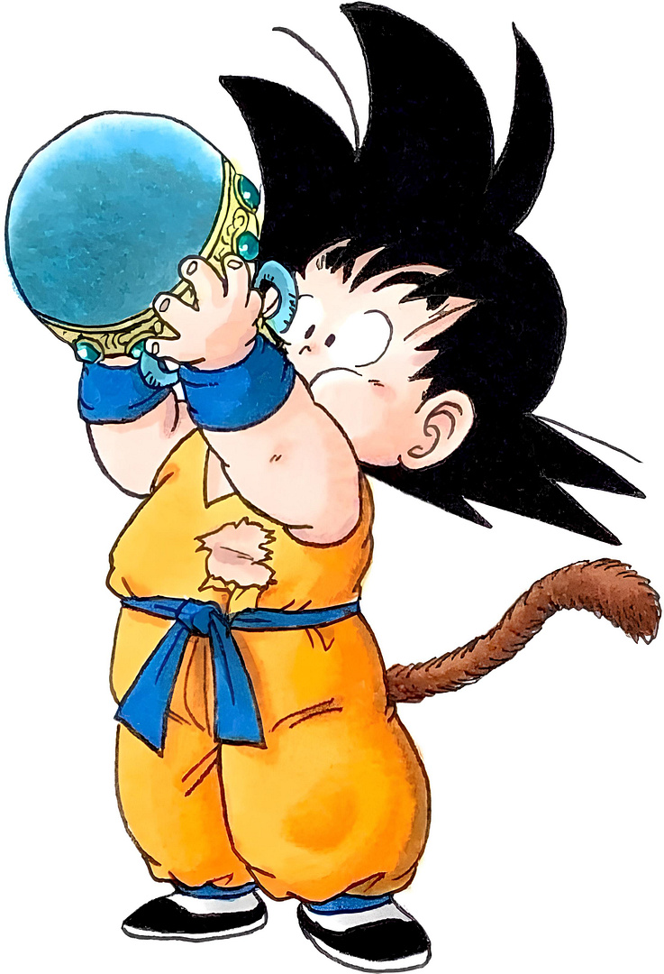 Goku with Enjoy Zorb