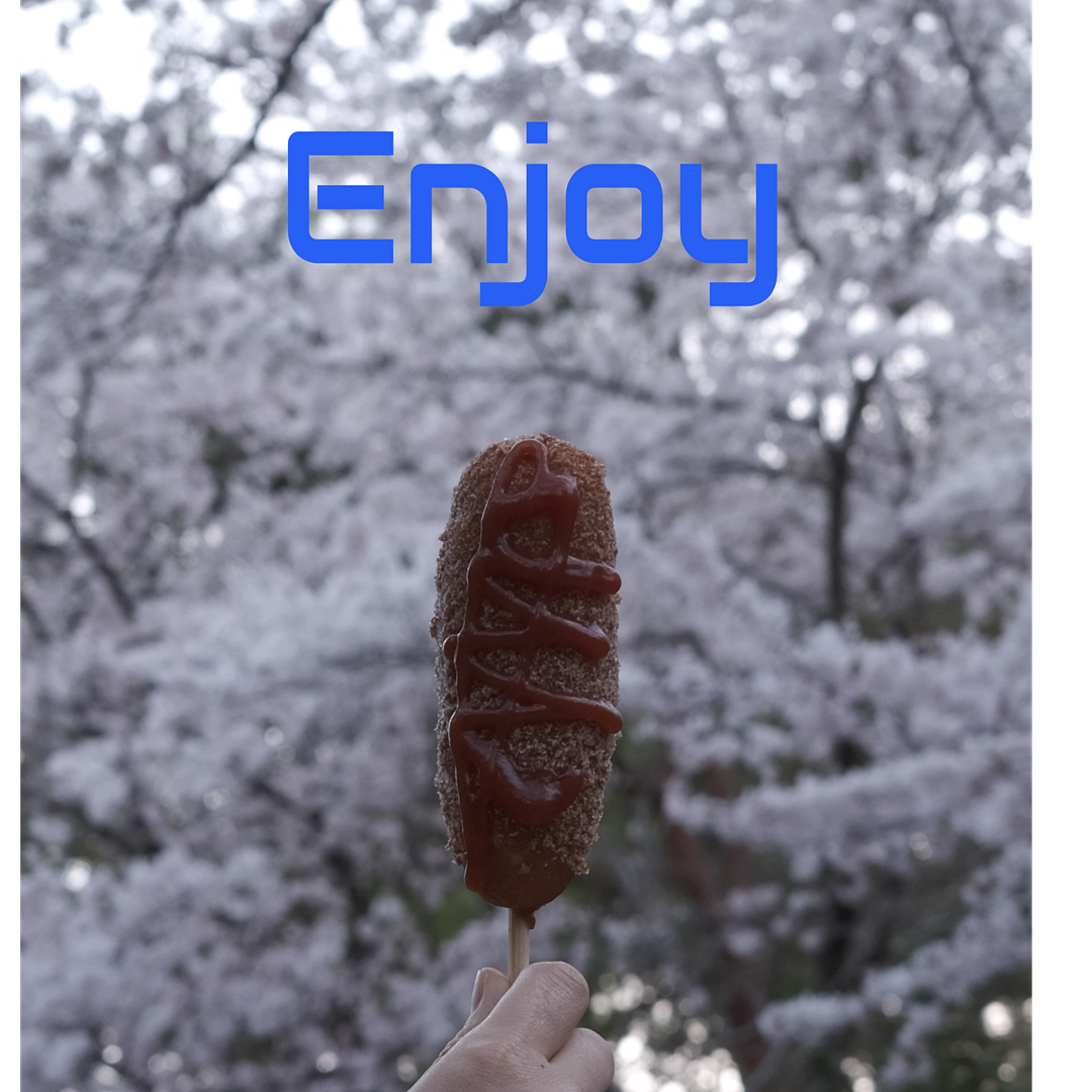 Enjoy hotdog