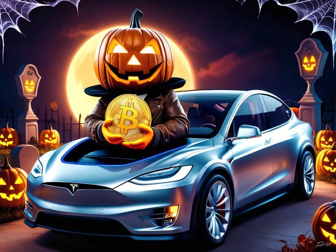 Tesla Pumpkin BTC