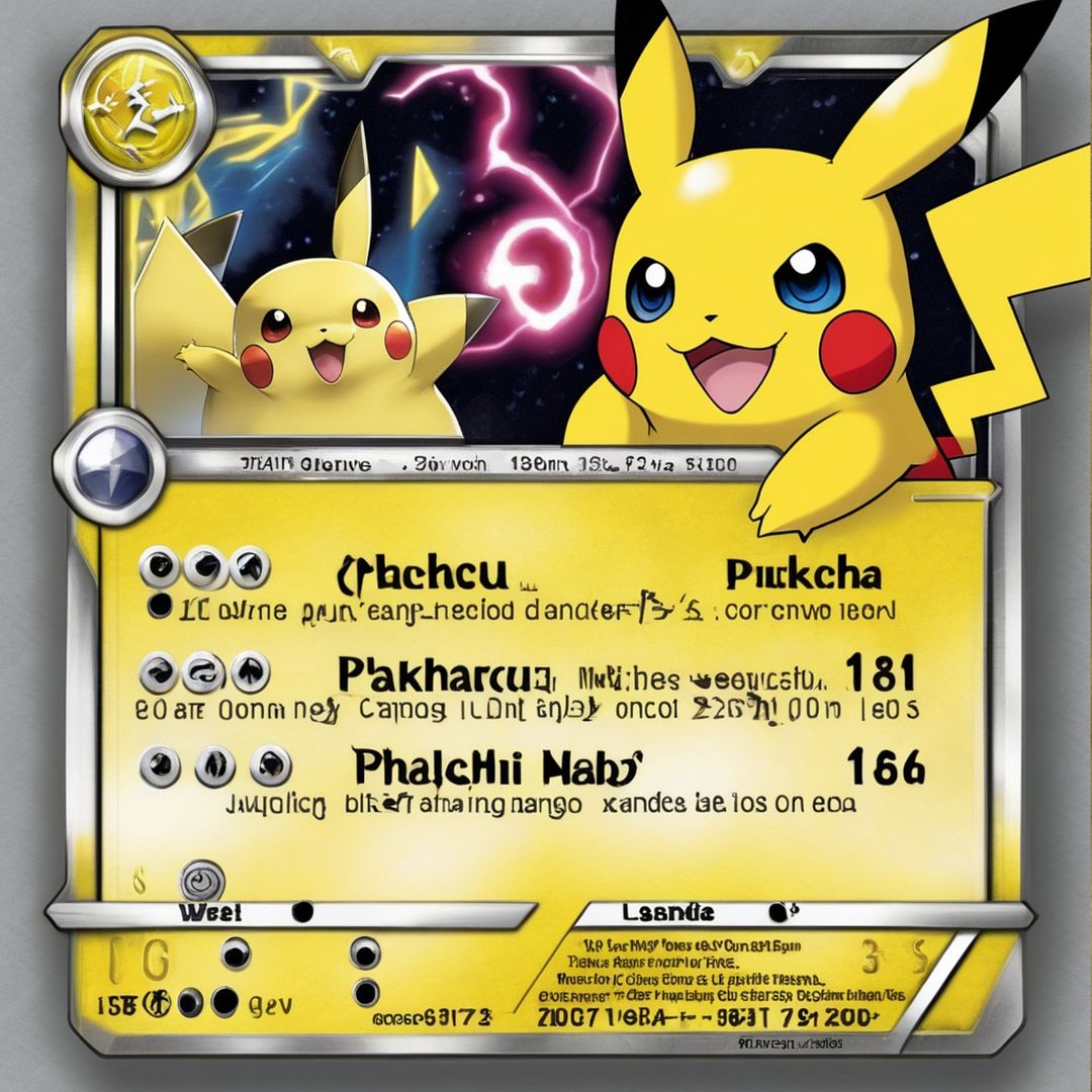 Pikachu card