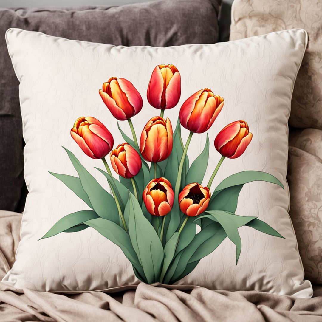 tulip cushion