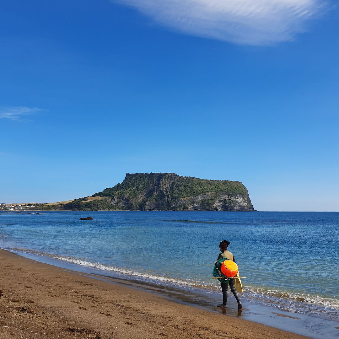 제주 광치기해변 성산일출봉