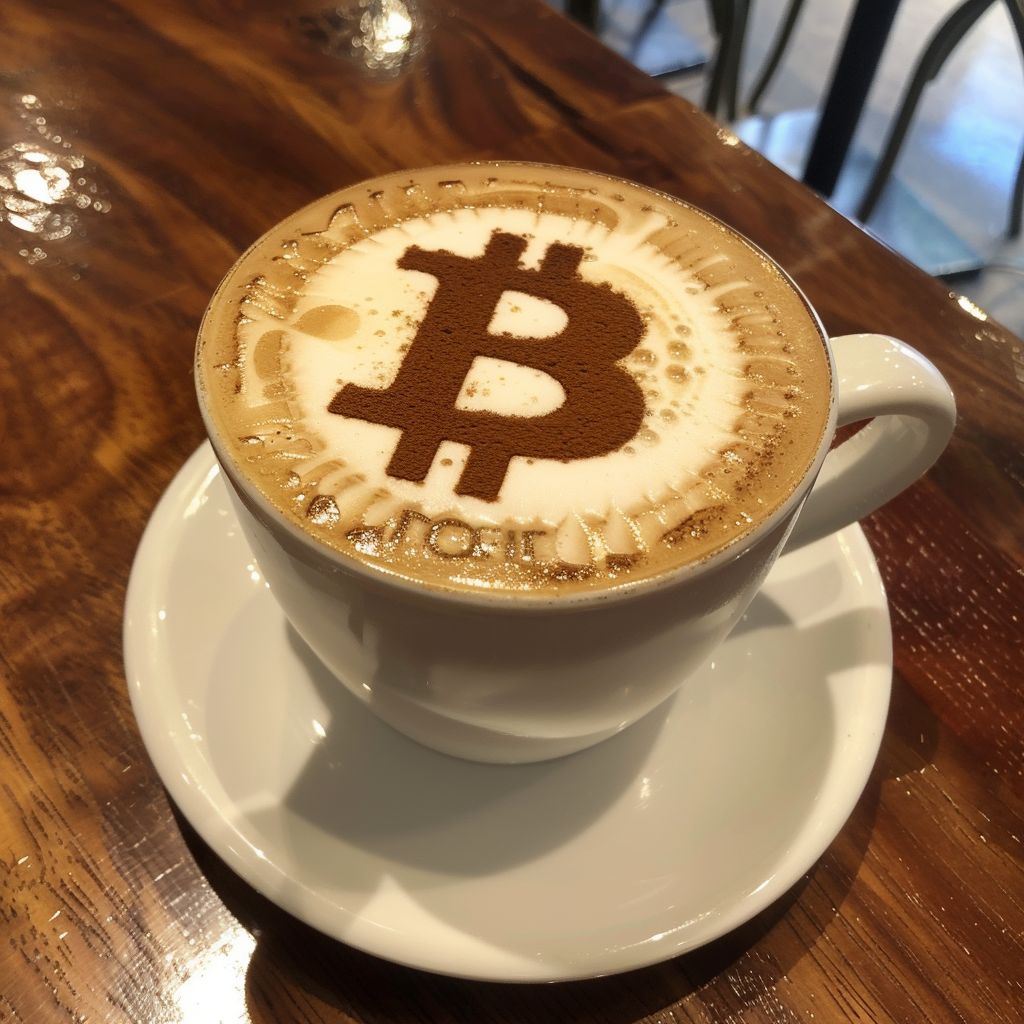 Bitcoin cappuccino.