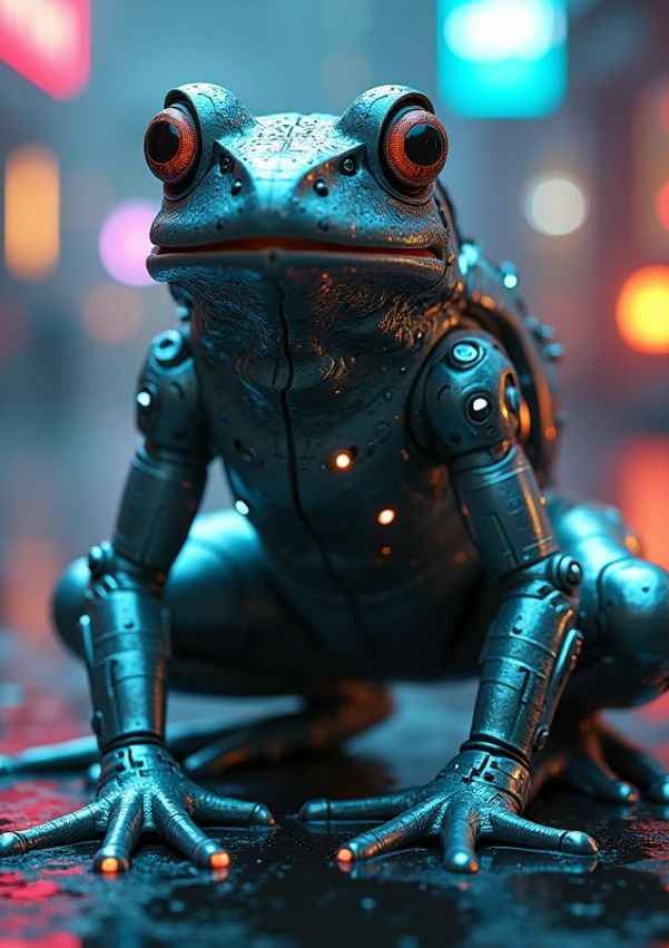 cyber frog