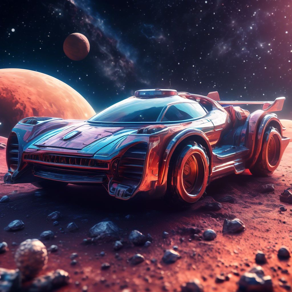 Car in Space