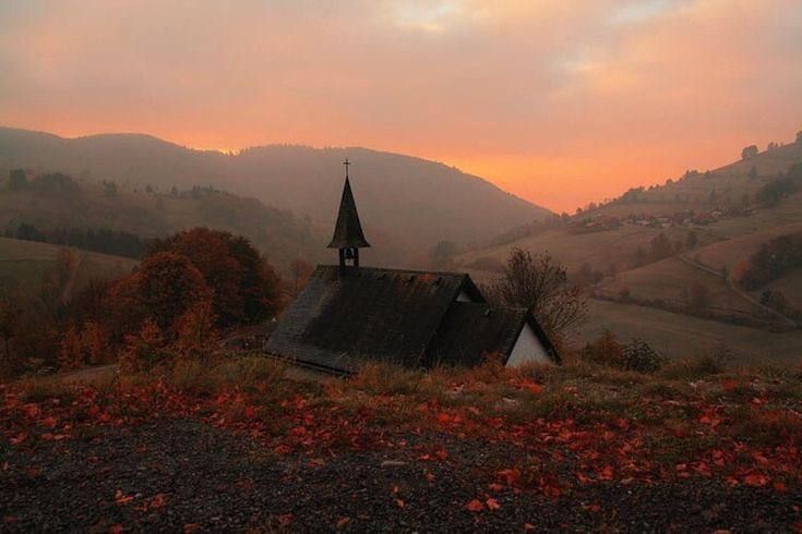 house in the mountains