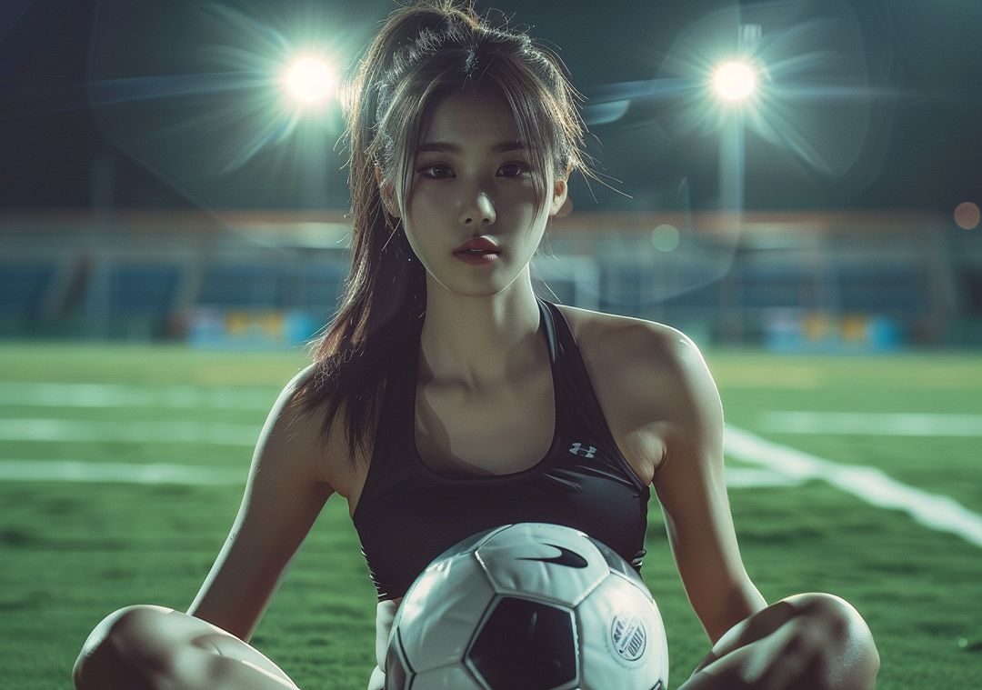 Soccer woman