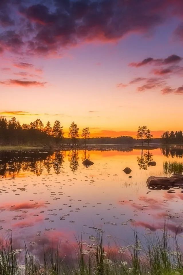 Lake in Finland