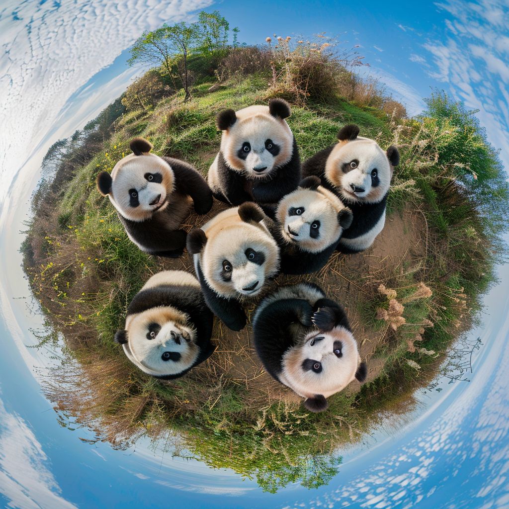 Imagine Earth of Panda