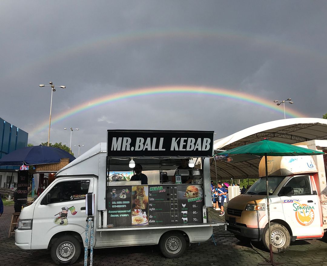 Kebab 🥙 x Double Rainbow 🌈🌈