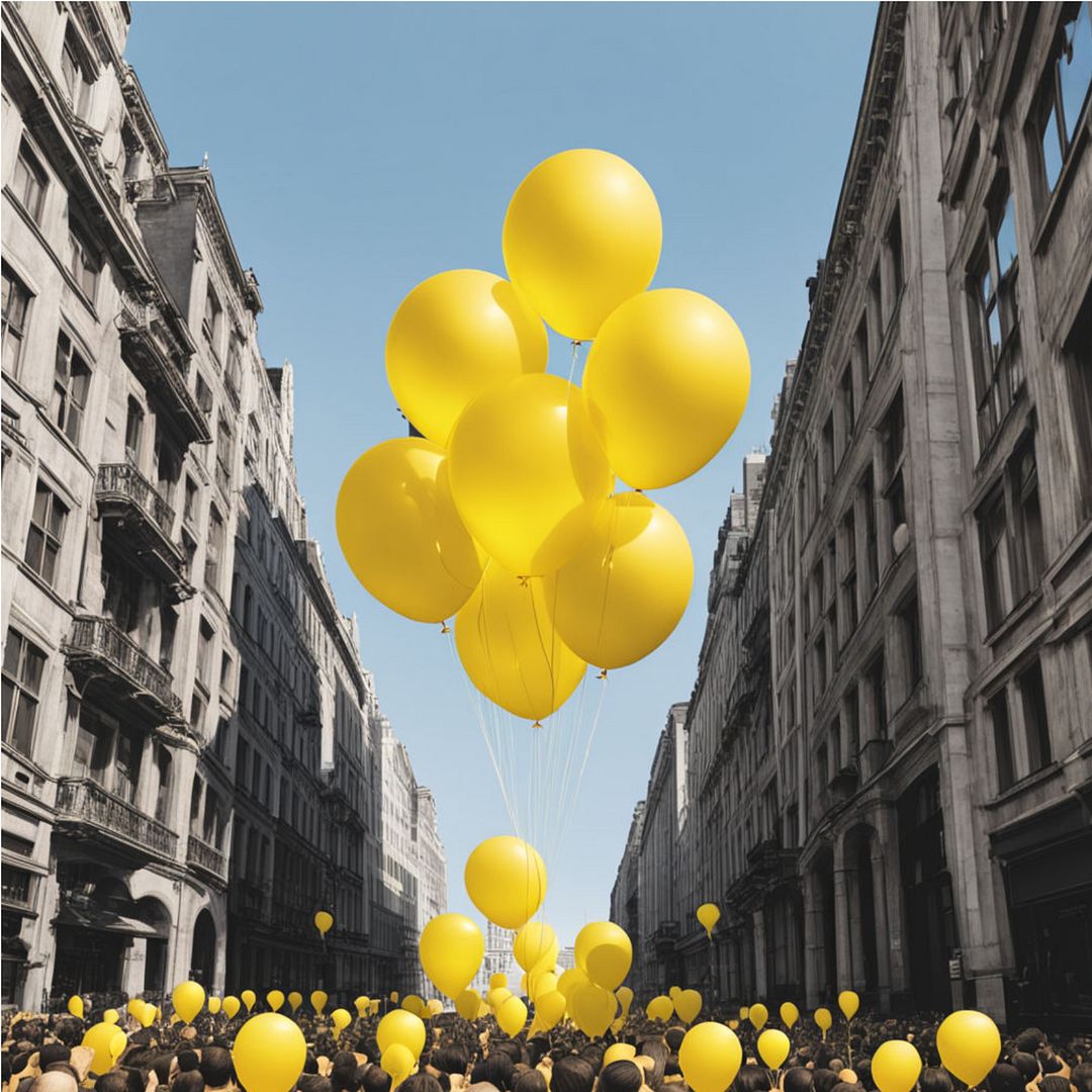 yellow balloon