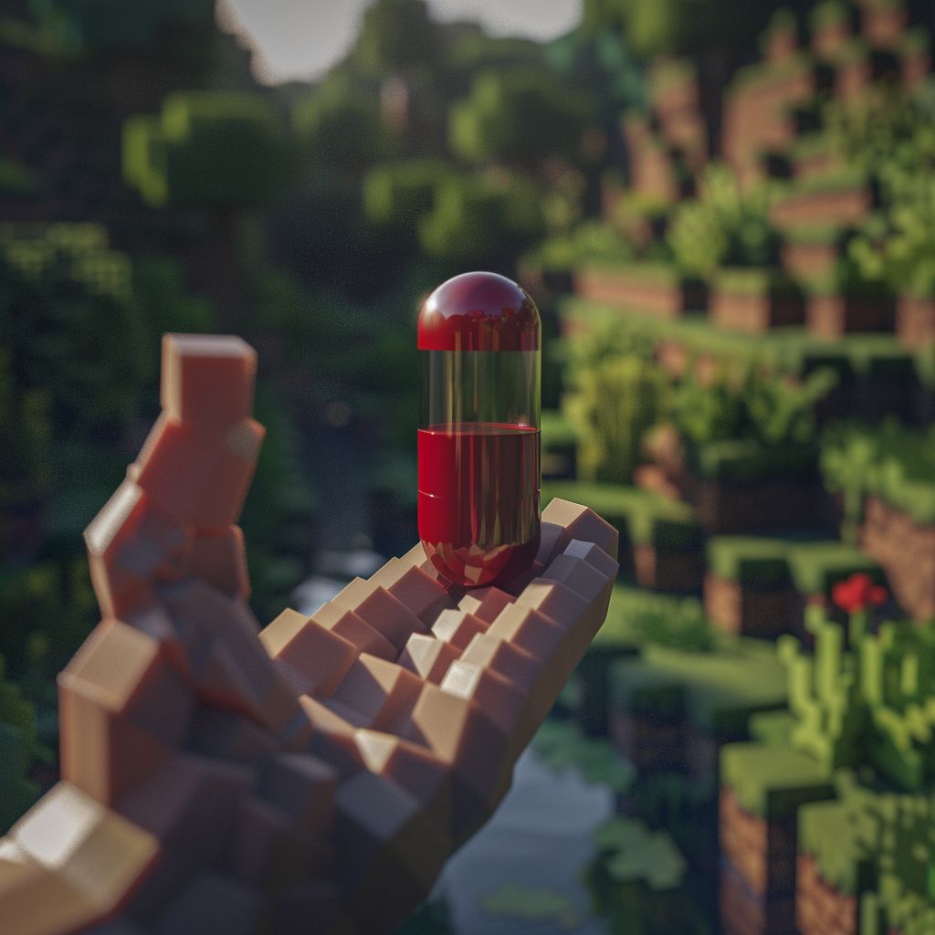 Minecraft pill