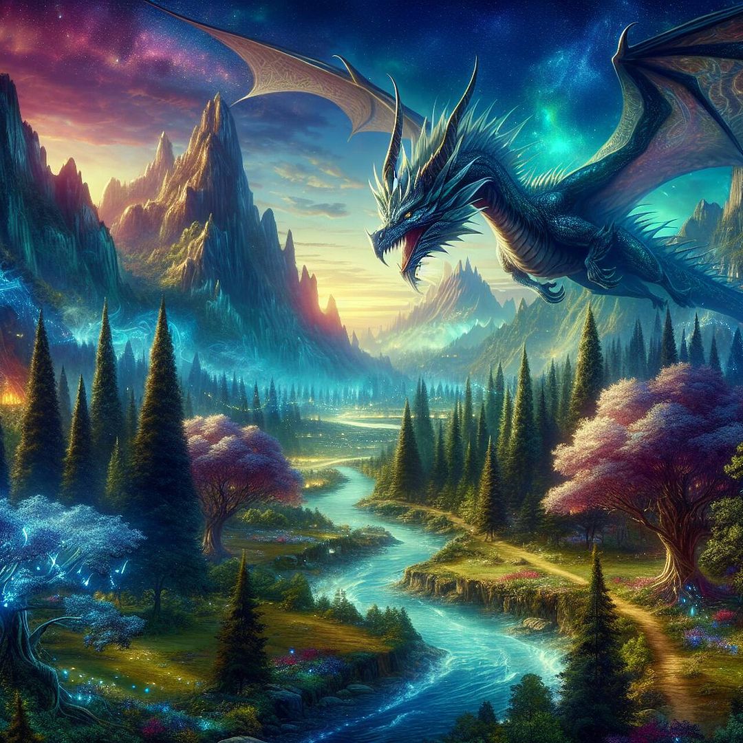 A mythical dragon...