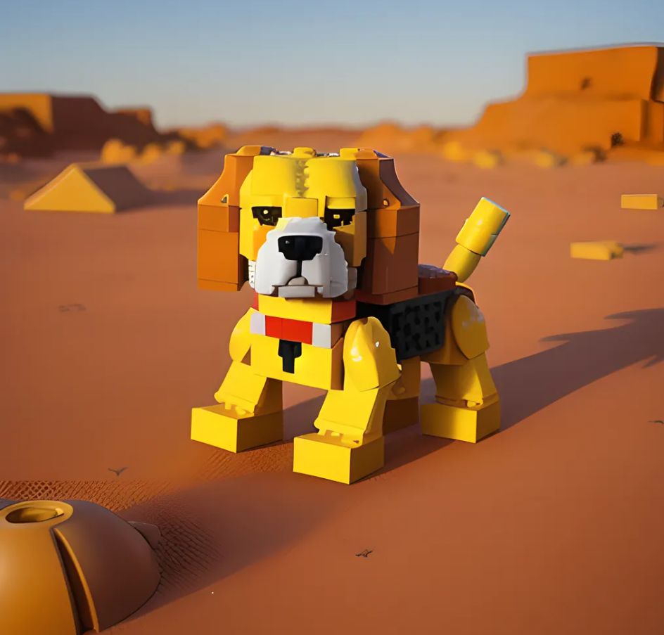 lego dog