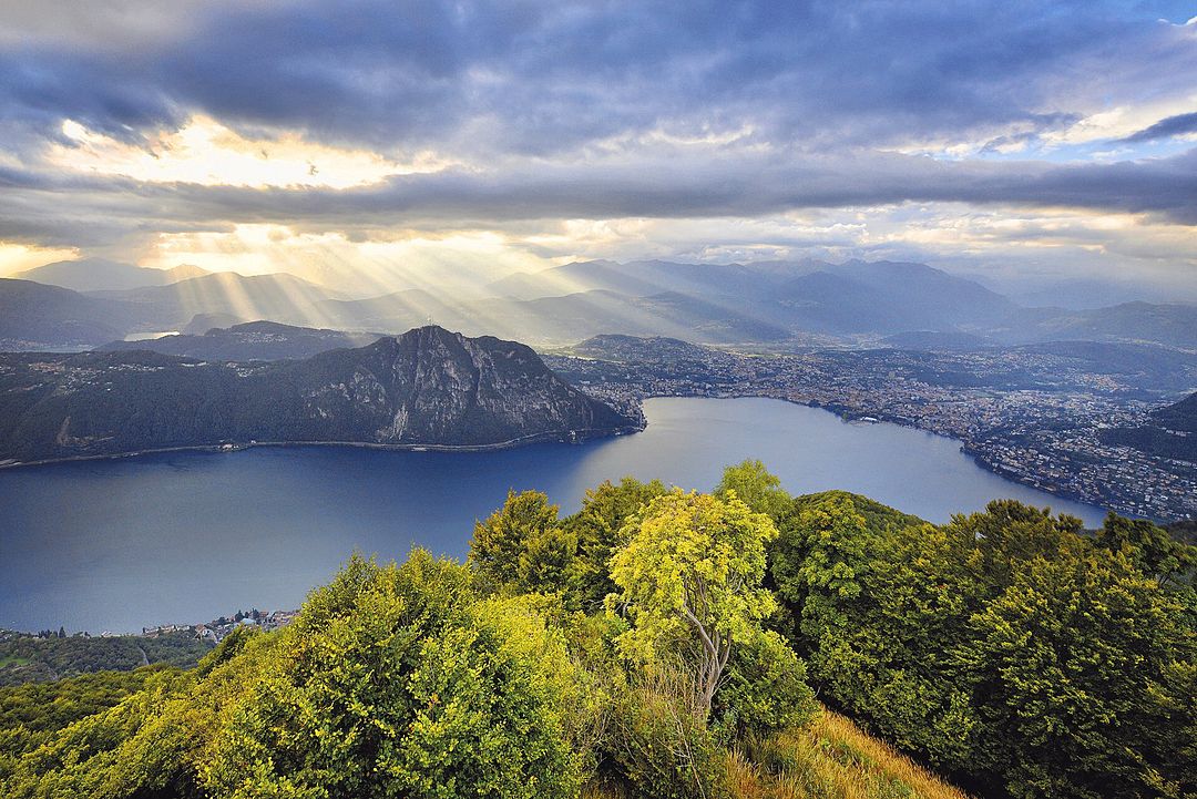 Lugano monte bré