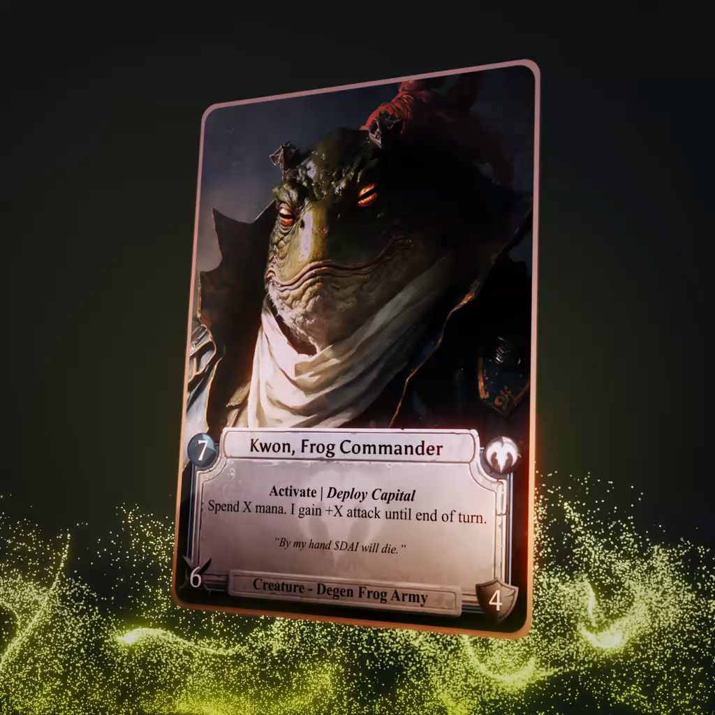 Kwon, Frog Commander - AceTCG