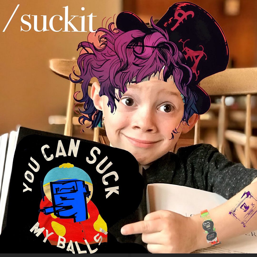 /suckit - based young reader