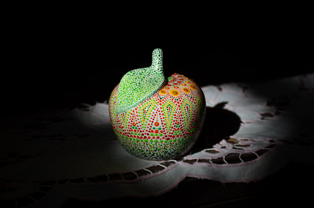 Handmade ceramic apple - autumn collection#11