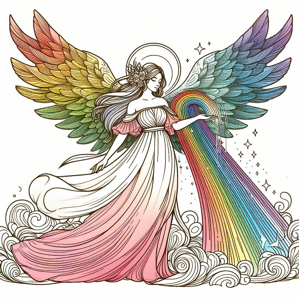 Rainbow Angel I