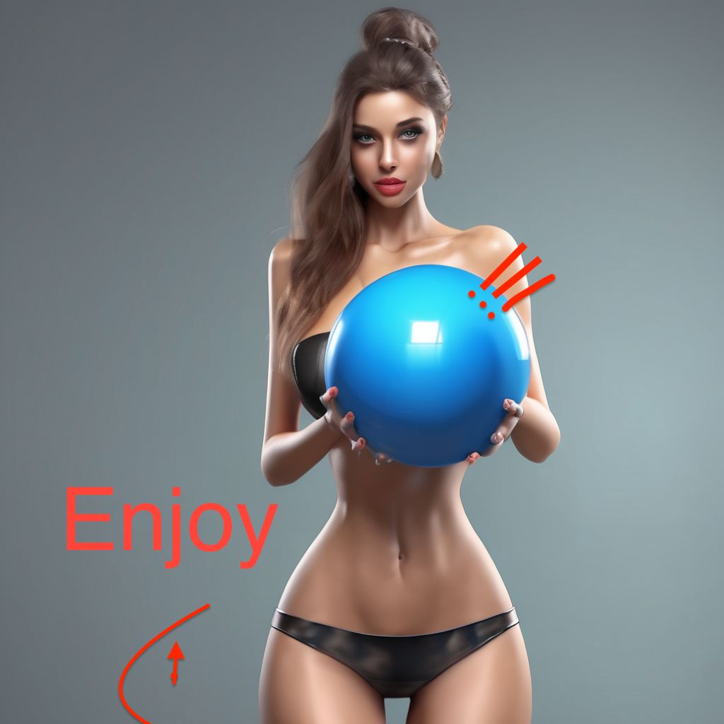 SEXY_WOMEN_WHITH_BLU_BALL_IN_HAND