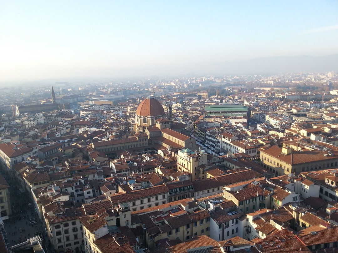 Florence seen from Giotto's bell tower-Florence(Italy)