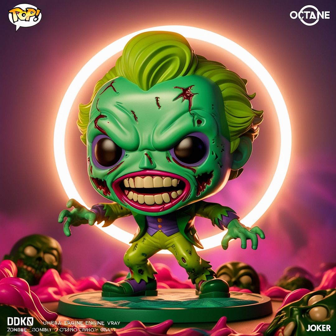 ZOMBIE JOKER FUNKO POP