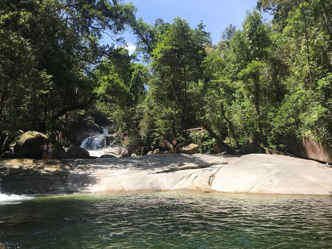 Small waterfall in cairns