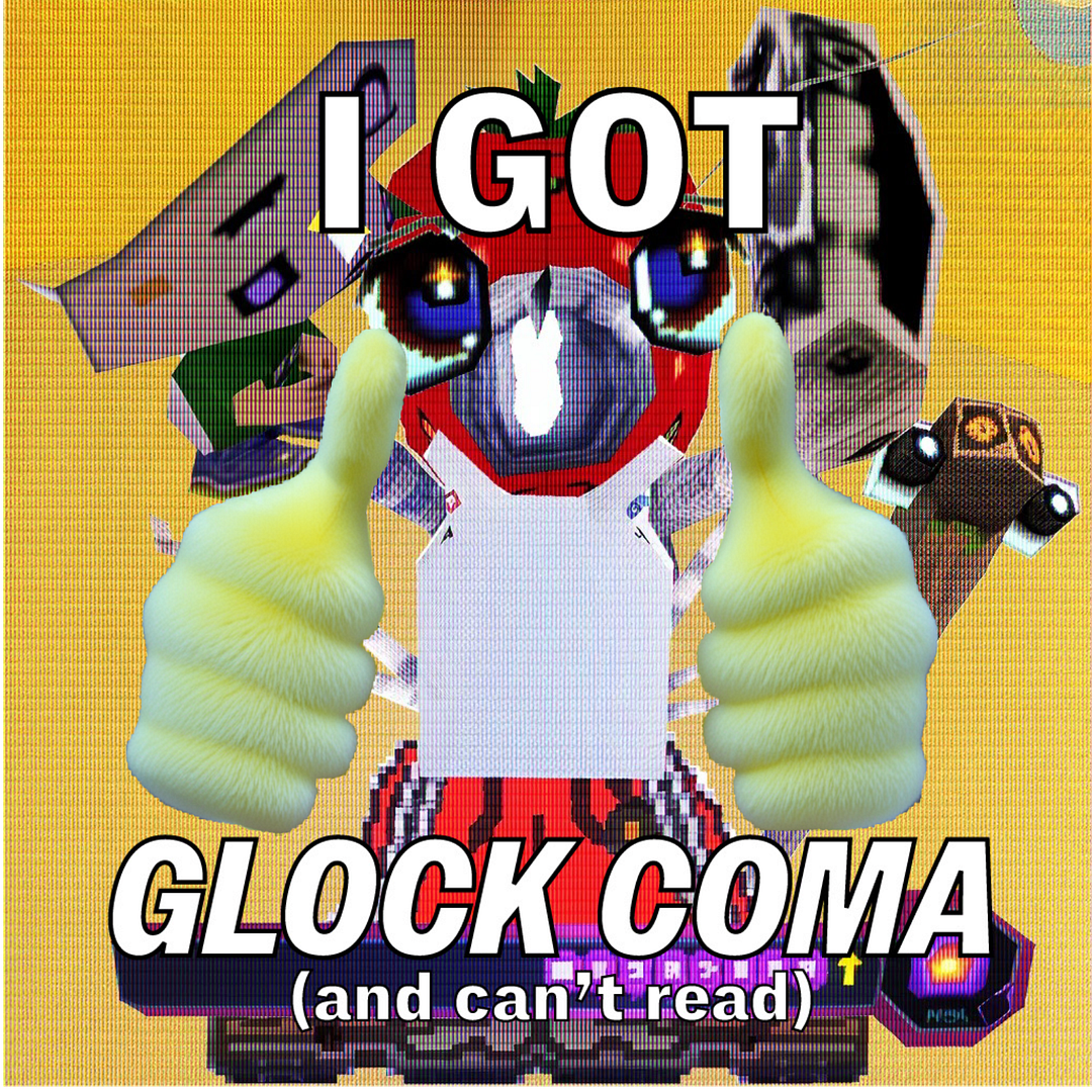 I've Got Glock Coma (and i can't read) Up Dog